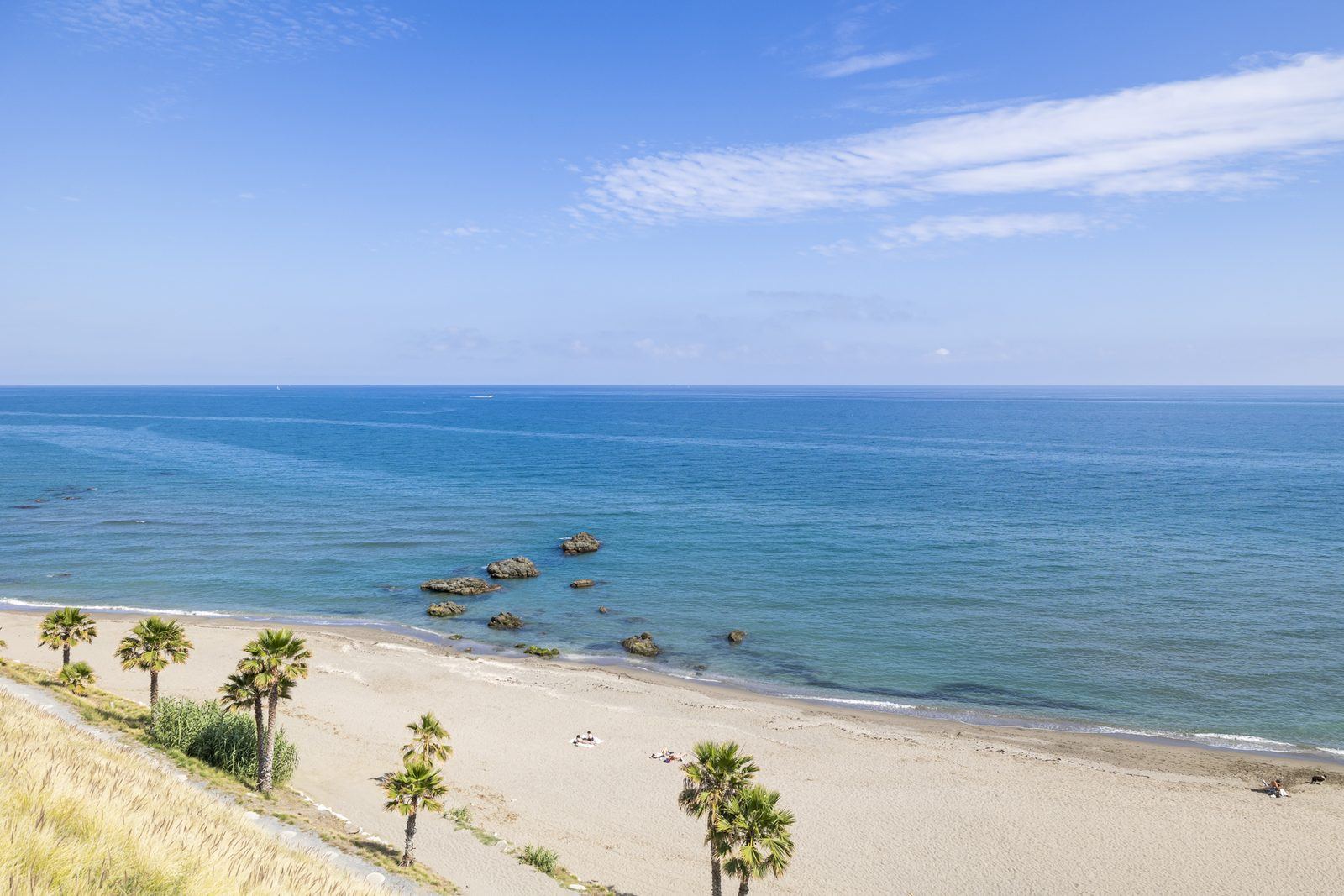 Fuengirola seafront and beach